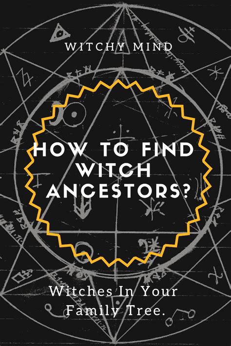 How to know if your ancestors are witches